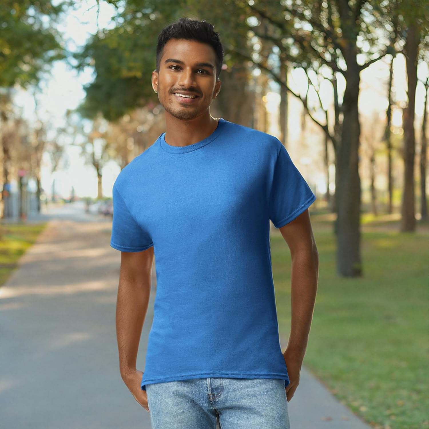 Gildan Unisex Adult Ultra Cotton T-Shirt, Style G2000, Multipack