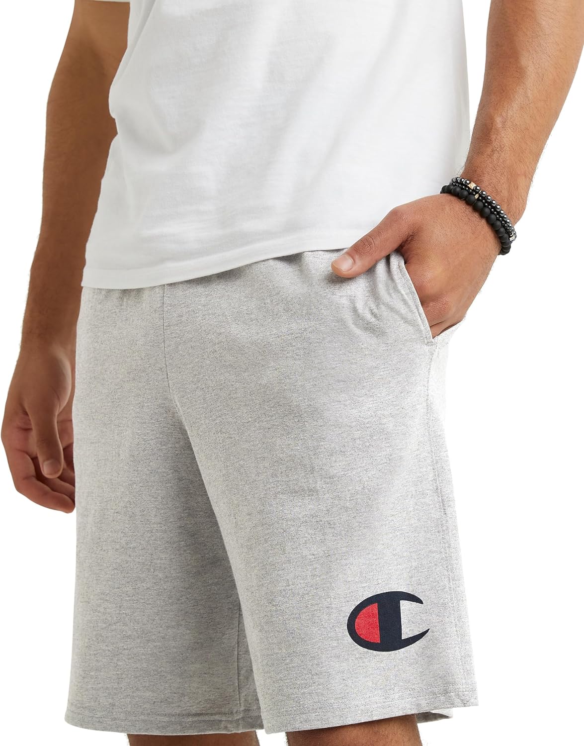 Champion Men's Lightweight Lounge Jersey Knit Shorts, Weekend Shorts (Reg. Or Big & Tall)
