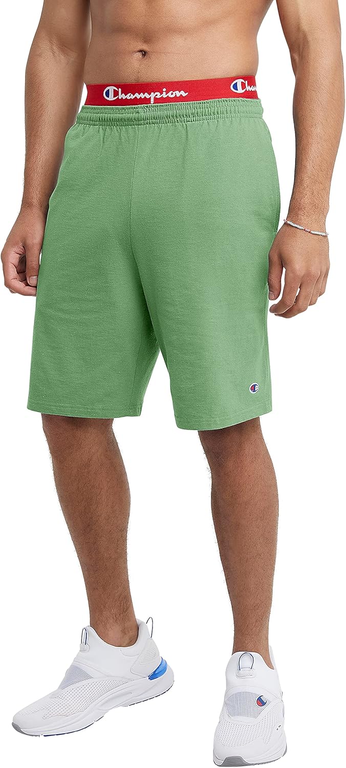 Champion Men's Lightweight Lounge Jersey Knit Shorts, Weekend Shorts (Reg. Or Big & Tall)