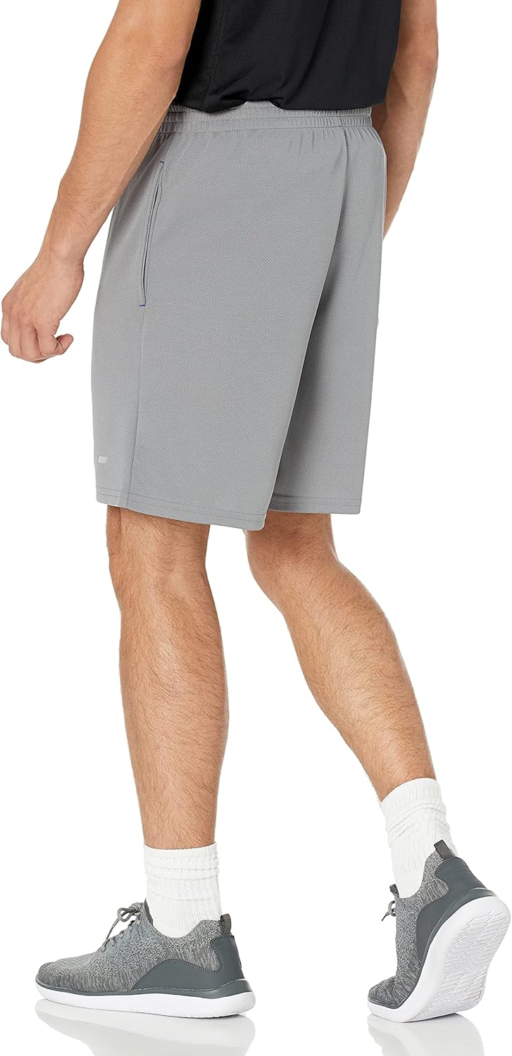 Amazon Essentials Men's Performance Tech Loose-Fit Shorts (Available in Big & Tall), Pack of 2