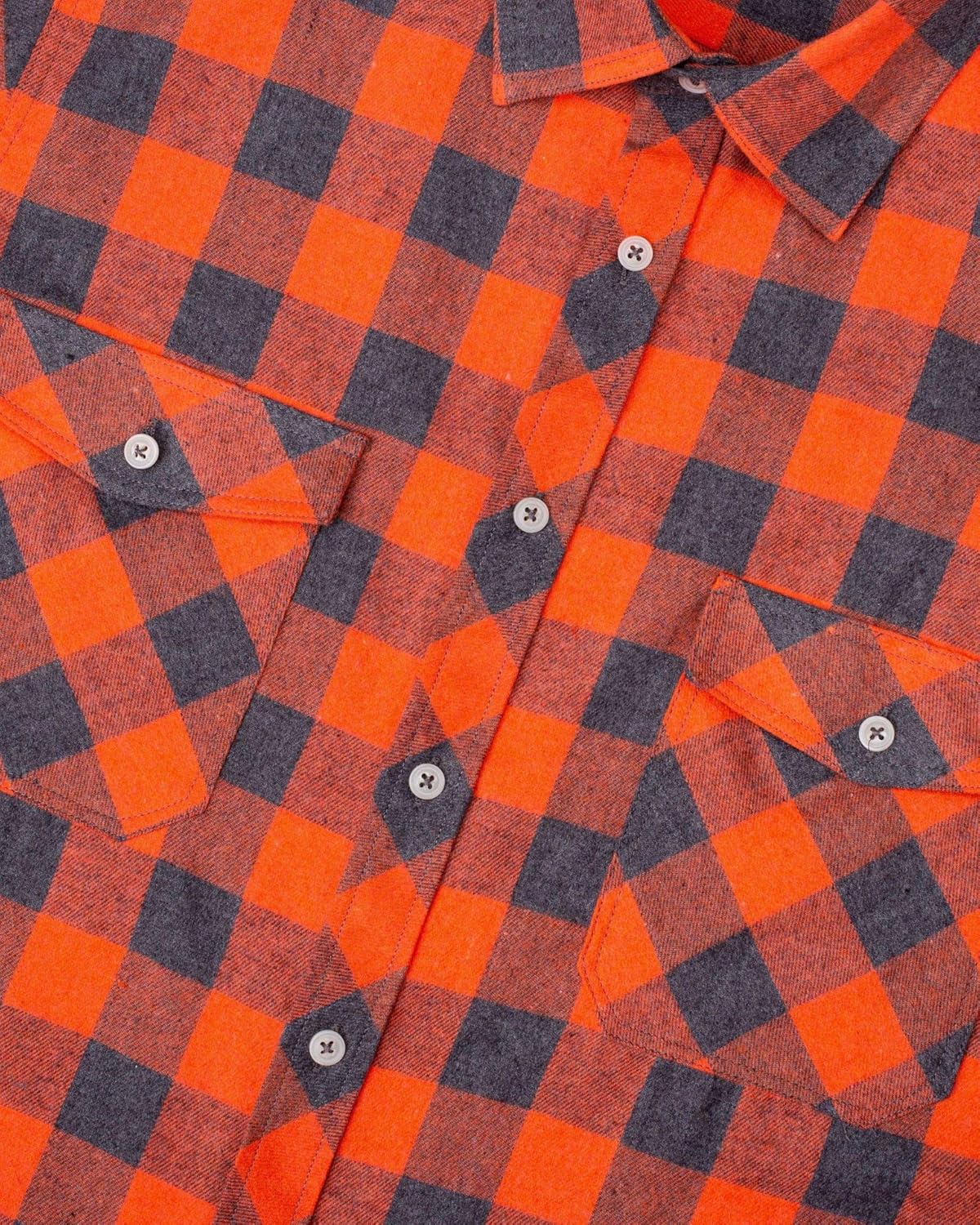 Alimens & Gentle Men's Button Down Regular Fit Long Sleeve Plaid Flannel Casual Shirts
