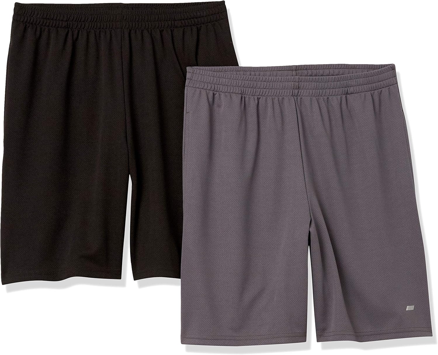 Amazon Essentials Men's Performance Tech Loose-Fit Shorts (Available in Big & Tall), Pack of 2