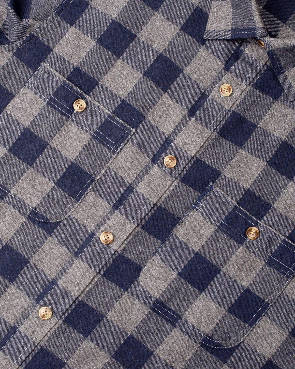 Alimens & Gentle Men's Button Down Regular Fit Long Sleeve Plaid Flannel Casual Shirts