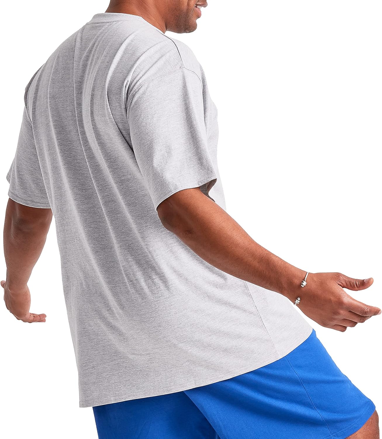 Champion Men's T-Shirt, Classic Graphic T-Shirt, Soft and Comfortable T-Shirts for Men, Script Logo (Reg. or Big & Tall)
