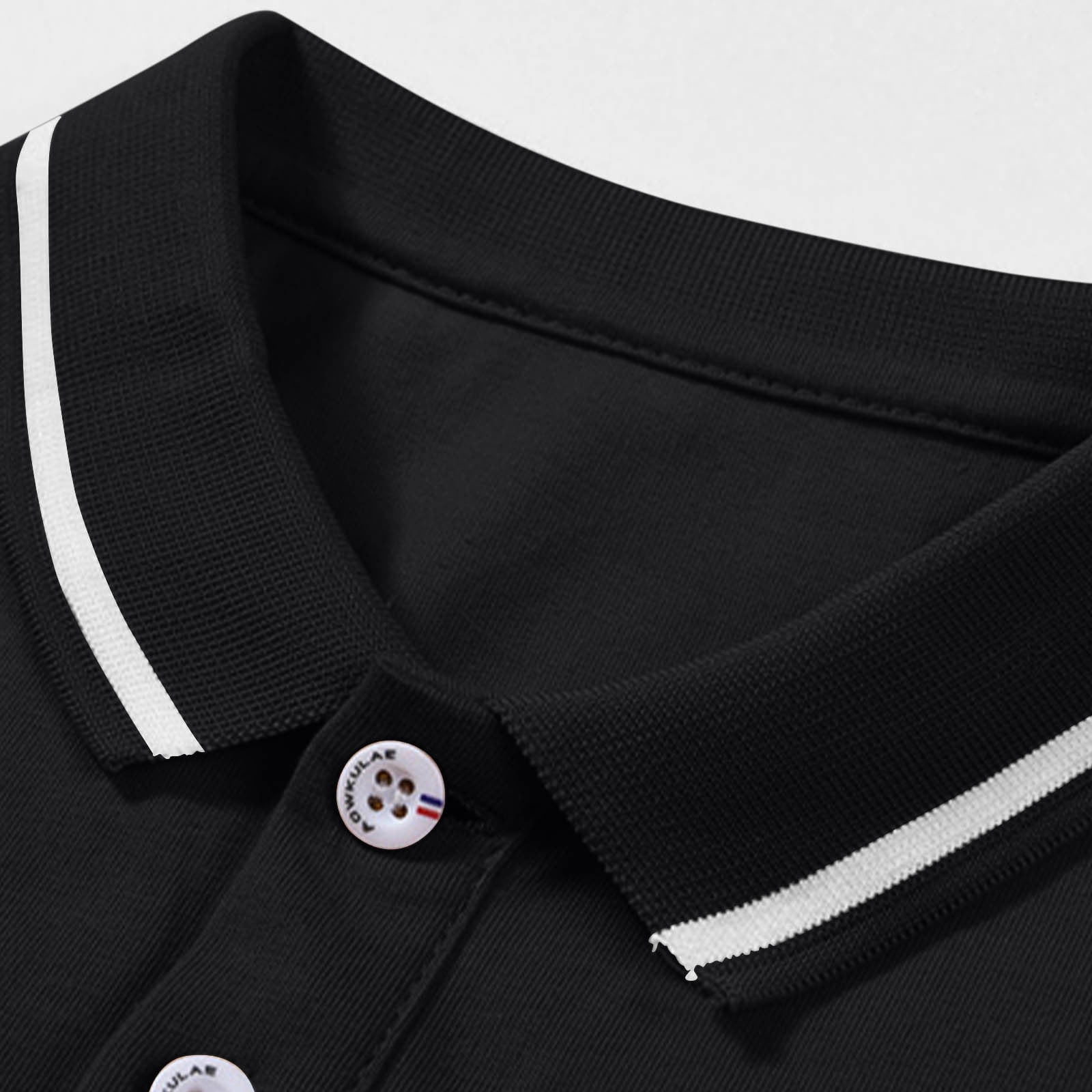 DAETIROS Boys Polo Shirts-School Uniform Shirt Casual Short Sleeve Cotton Boys Summer Clothing on Sale Navy Size 4-12